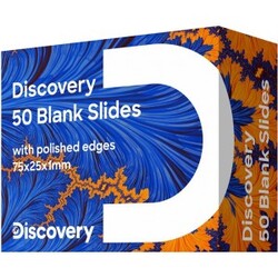 Se Discovery 50 Blank Slides - Tilbehør til mikroskop hos Kikkert-salg.dk