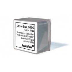 Billede af Levenhuk G100 Cover Slips, 100 pcs - Tilbehør til mikroskop