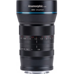 Se Sirui Anamorphic Lens 1,33x 24mm f/2.8 Canon EF-M - Kamera objektiv hos Kikkert-salg.dk