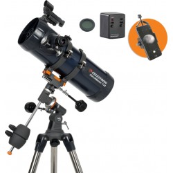 Celestron Astromaster 114EQ-MD with Phoneadapter and Moonfilter - Kikkert