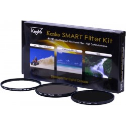 Kenko Smart Filter 3-Kit Protect/CPL/ND8 46mm - Tilbehør til kamera