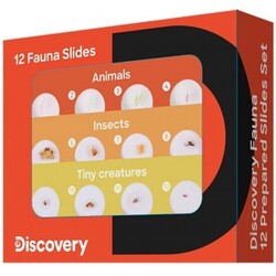 Levenhuk Discovery Fauna 12 Prepared Slides Set - Tilbehør til mikroskop