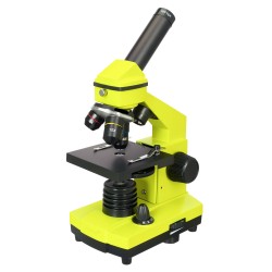 Billede af (PT) Levenhuk Rainbow 2L PLUS Lime Microscope - Mikroskop hos Kikkert-salg.dk