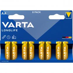 Varta Longlife Aa 8 Pack (b) - Batteri