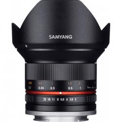 Samyang 12mm f/2.0 NCS CS Fuji X (Black) - Kamera objektiv