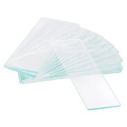 Levenhuk G50 1H Single Cavity Blank Slides, 50 pcs - Laboratorieudstyr